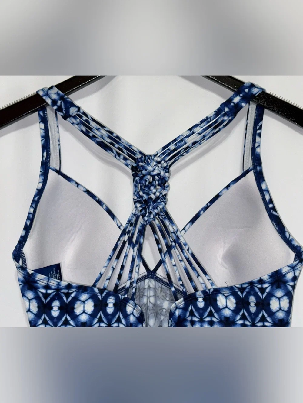 Apt. 9 Women’s XL/1X Blue 2-Piece Strappy Racerback Tankini Set